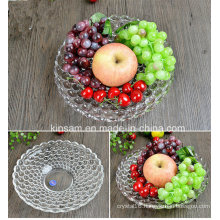 Fashion Crystal Glass Fruit Bowl for Tableware